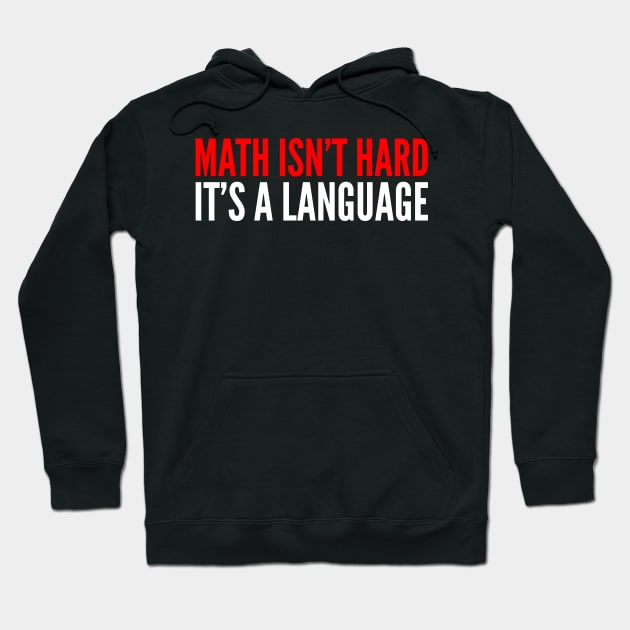 Math isn't hard Hoodie by PatelUmad